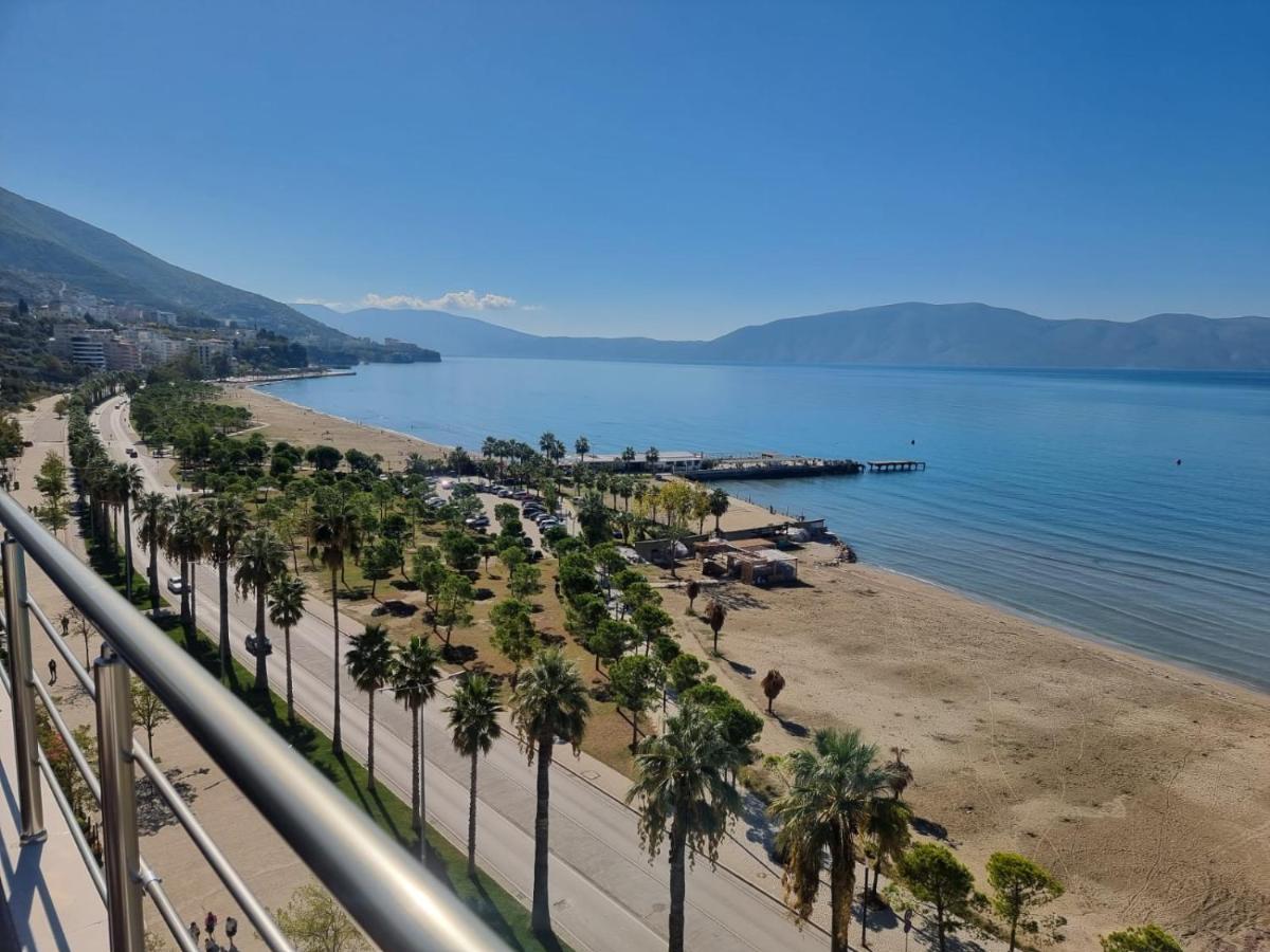 Seaside Apartment Vlorë Buitenkant foto